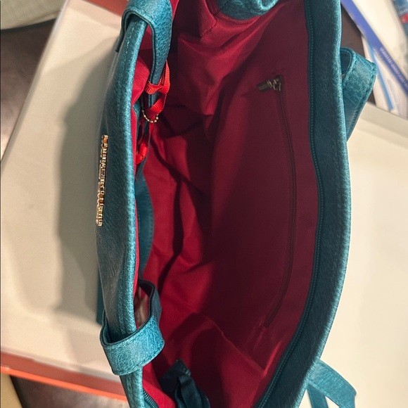 Montana West turquoise Tote Bags Vegan Leather Purse and Handbags.​​ - Picture 6 of 7